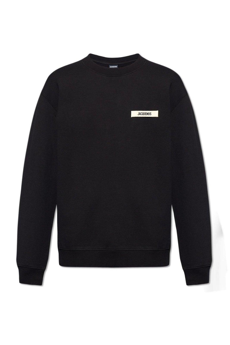 Jacquemus Logo Patch Crewneck Sweatshirt - Men - Piano Luigi