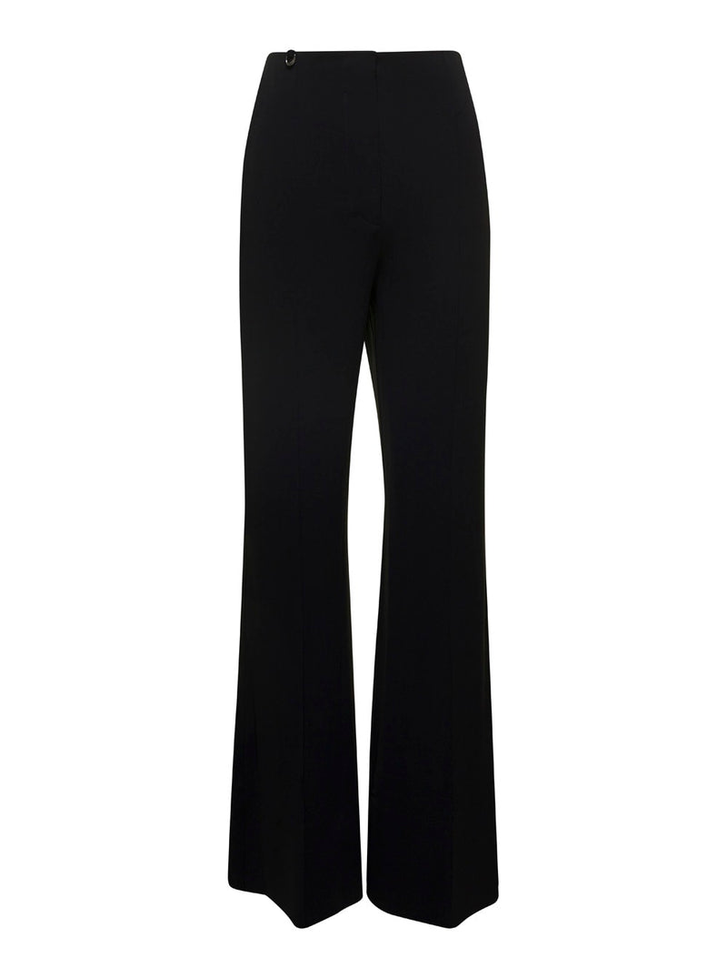 Jacquemus Black le Pantalon Apollo In Acetate Woman - Women