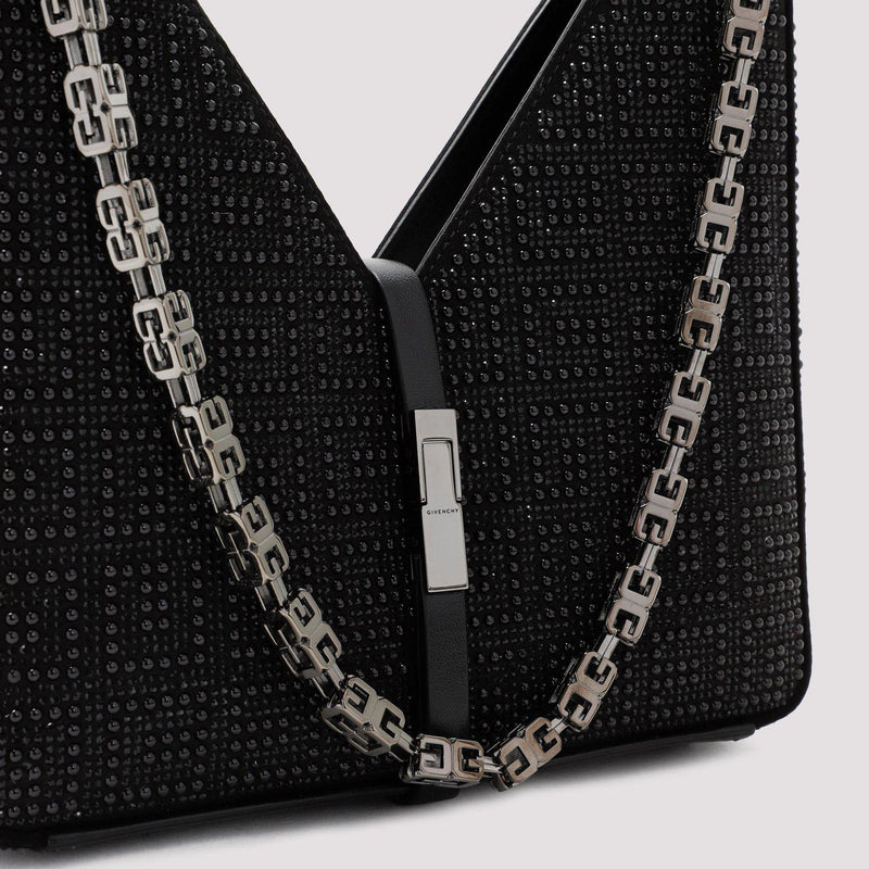 Givenchy 4g Strass Mini Cut Out Shoulder Bag - Women