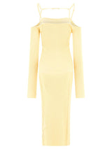 Jacquemus La Robe Sierra Long Sleeve Lingerie Dress - Women