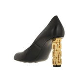 Givenchy Logo Heel Leather Pumps - Women - Piano Luigi