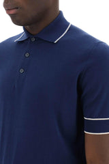 Brunello Cucinelli Knitted Short-sleeved Polo Shirt - Men