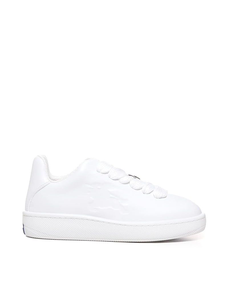 Burberry Box Sneaker In Leather - Women