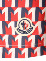 Moncler All-over Printed Swimming Shorts - Men