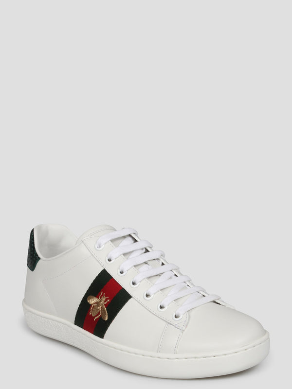 Gucci Ace With Bee Trainer - Women