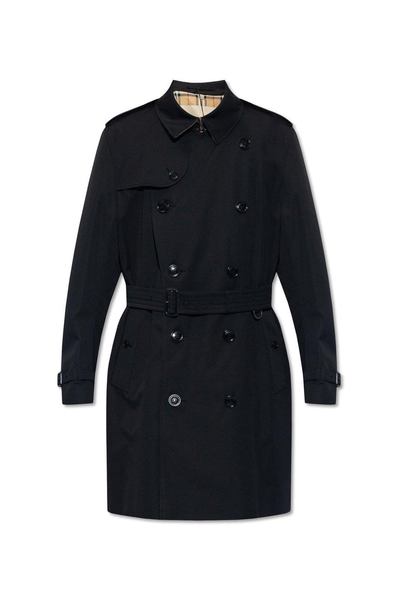 Burberry Belted Double-breasted Trench Coat - Men