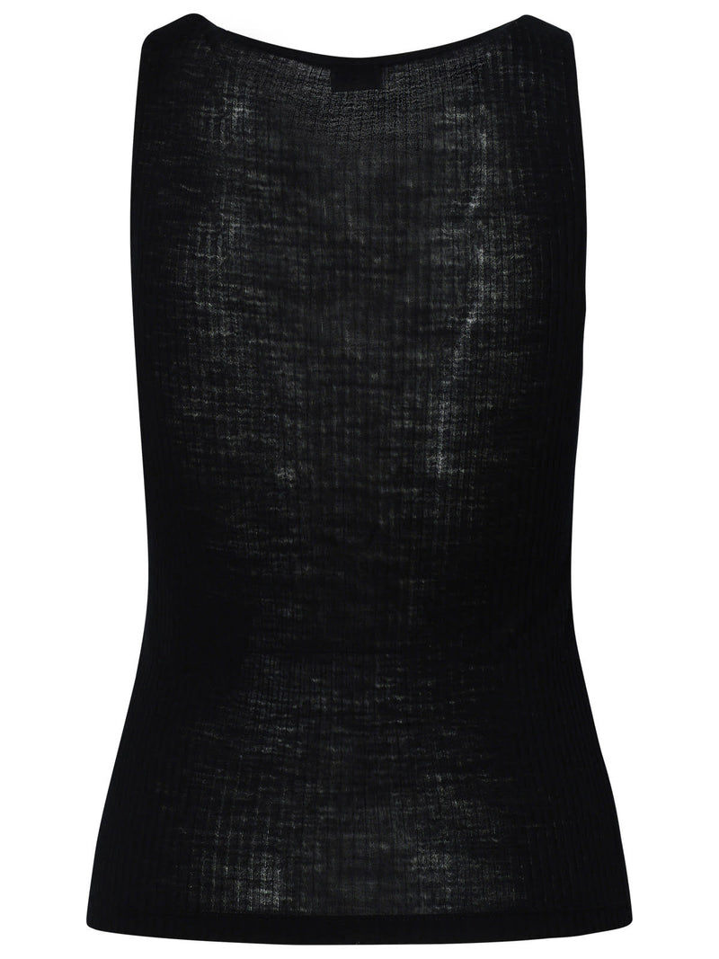 Saint Laurent Black Wool Tank Top - Women