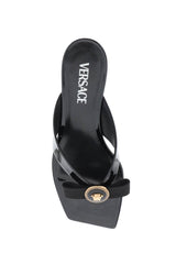 Versace Gianni Ribbon Thong Mules - Women