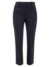 Brunello Cucinelli Tailored Cropped Pants - Women