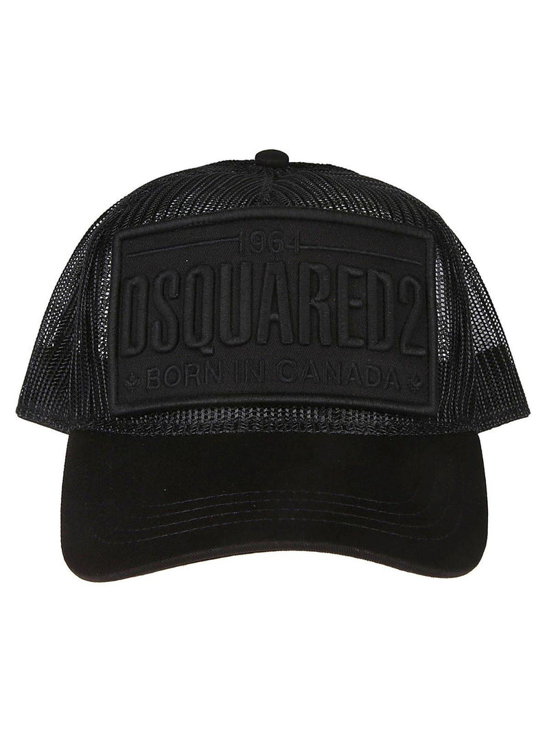 Dsquared2 Logo Patch Mesh Baseball Cap - Men