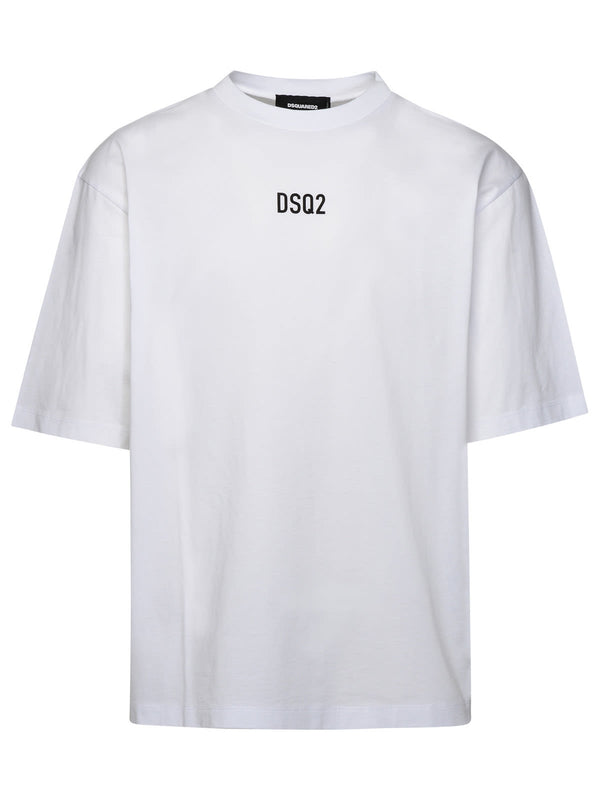 Dsquared2 White Cotton T-shirt - Men