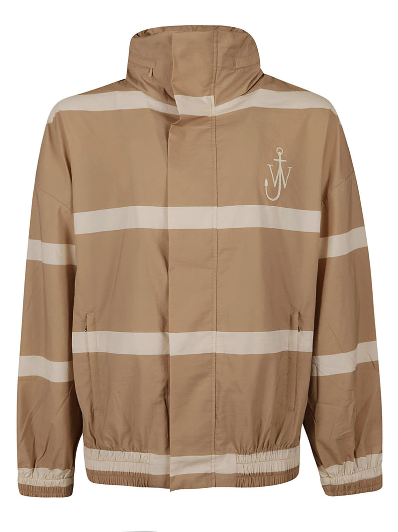 J.W. Anderson Logo Stripe Windbreaker - Women