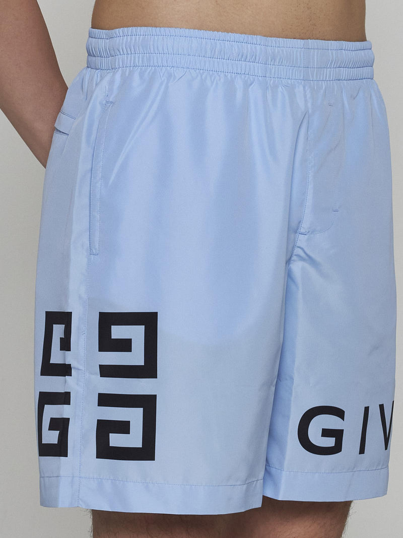 Givenchy Logo Swim Shorts - Men