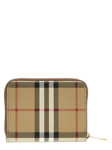 Burberry Check Wallet - Women