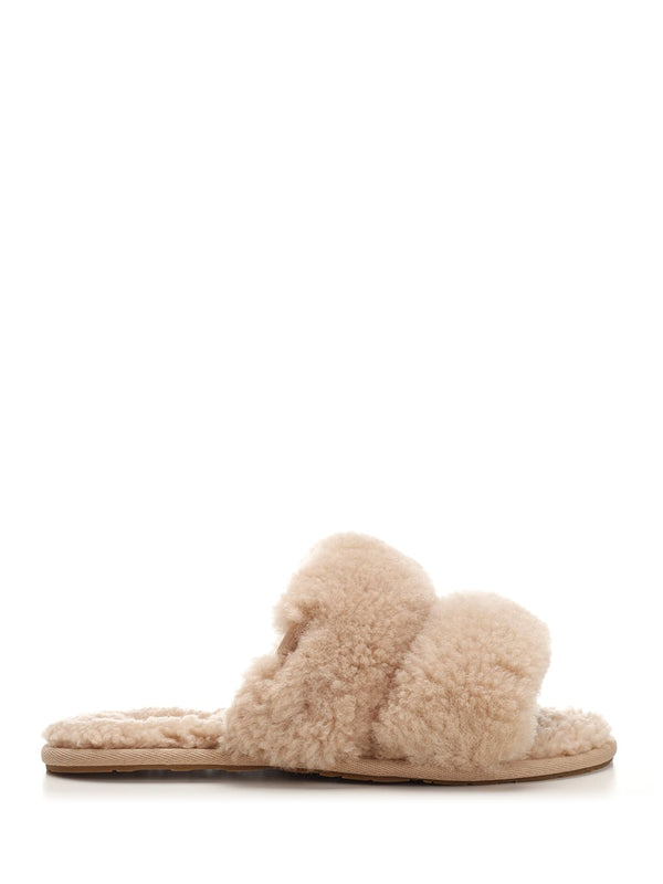 UGG Sand maxi Curly Scuffetta Slipper - Women