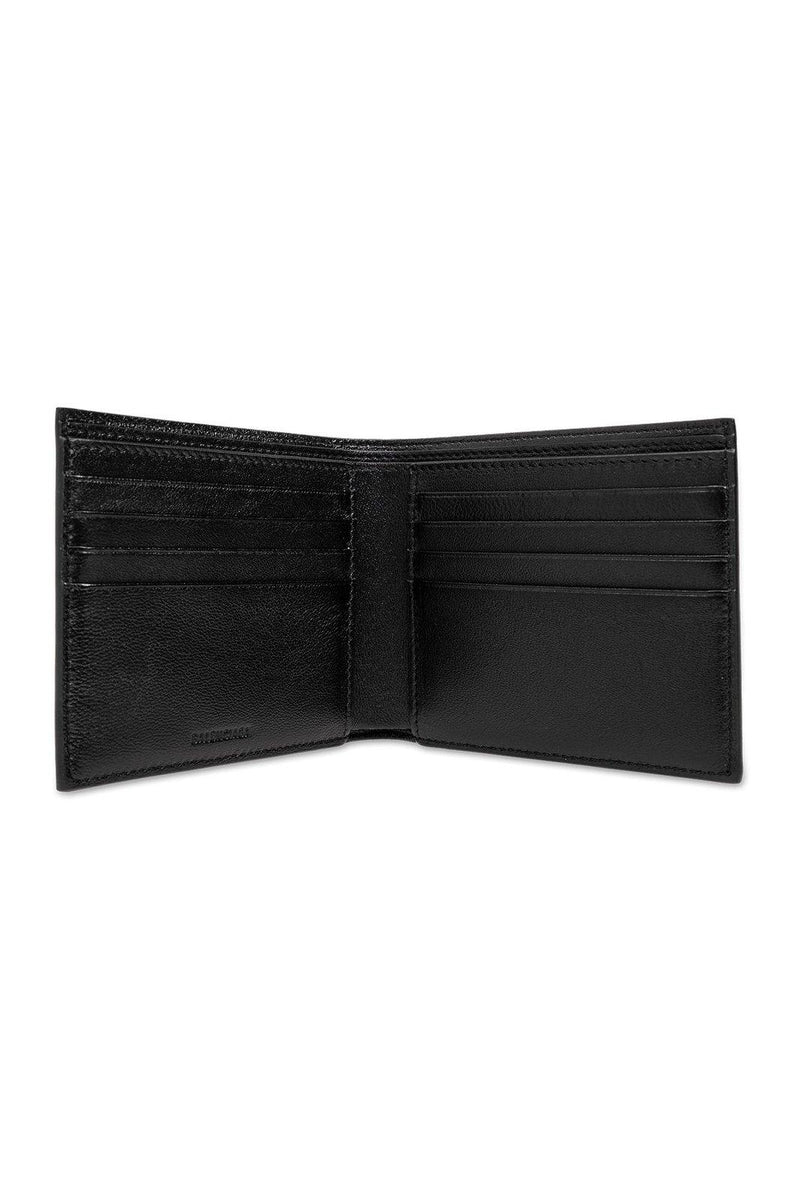 Balenciaga Logo Printed Bifold Wallet - Men