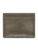 Saint Laurent Lizard Card Case - Men