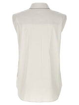 Brunello Cucinelli monile Sleeveless Shirt - Women