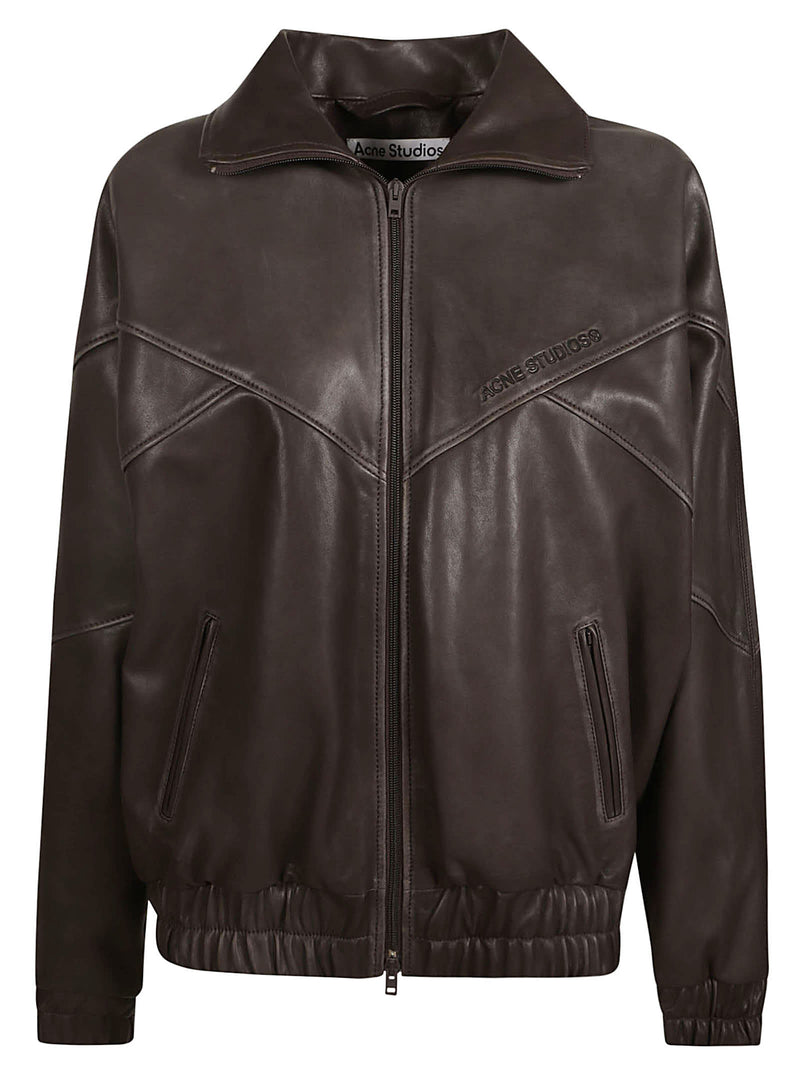 Acne Studios Leather Zipped Jacket - Women