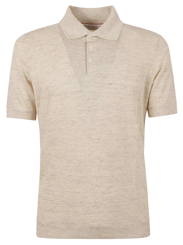 Brunello Cucinelli Rib Trim Regular Polo Shirt - Men