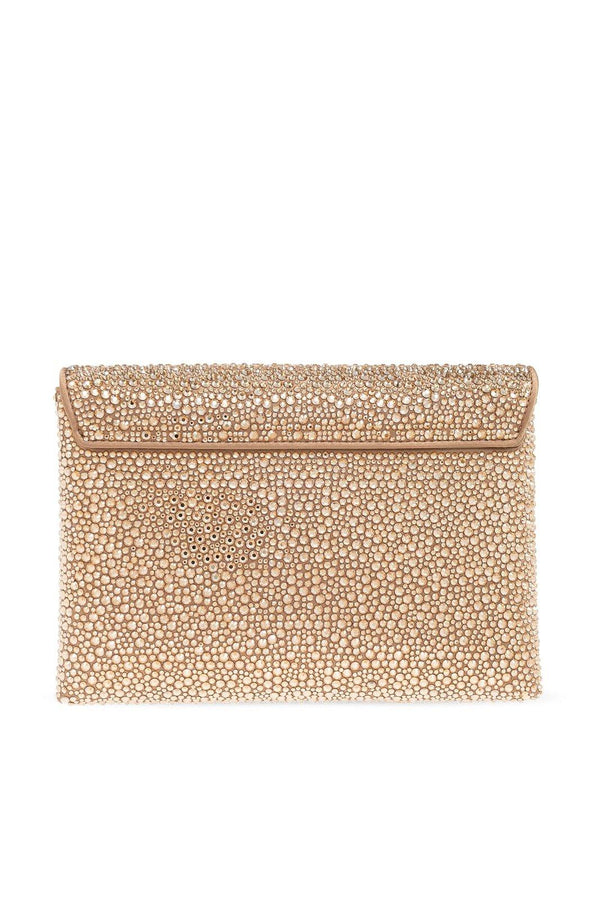 Versace Medusa Plaque Embellished Clutch Bag - Women