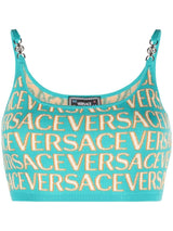 Versace Jacquard Knit Top - Women