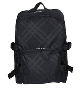 Burberry Tonal Black Backpack - Men