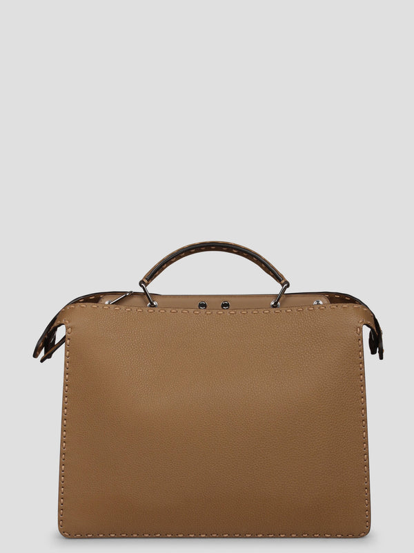 Fendi Peekaboo Iseeu Medium Selleria Leather Bag - Men