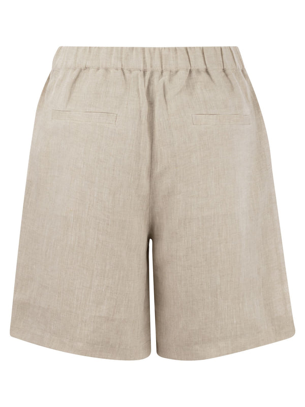 Brunello Cucinelli Linen Shorts - Women