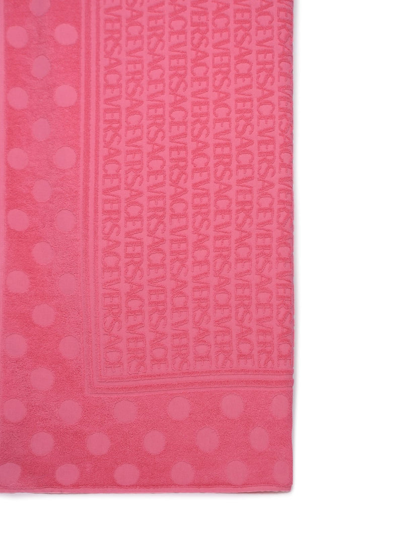 Versace Pink Cotton Towel - Women