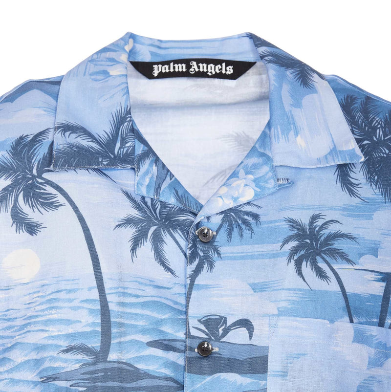 Palm Angels Sunset Bowling Shirt - Men