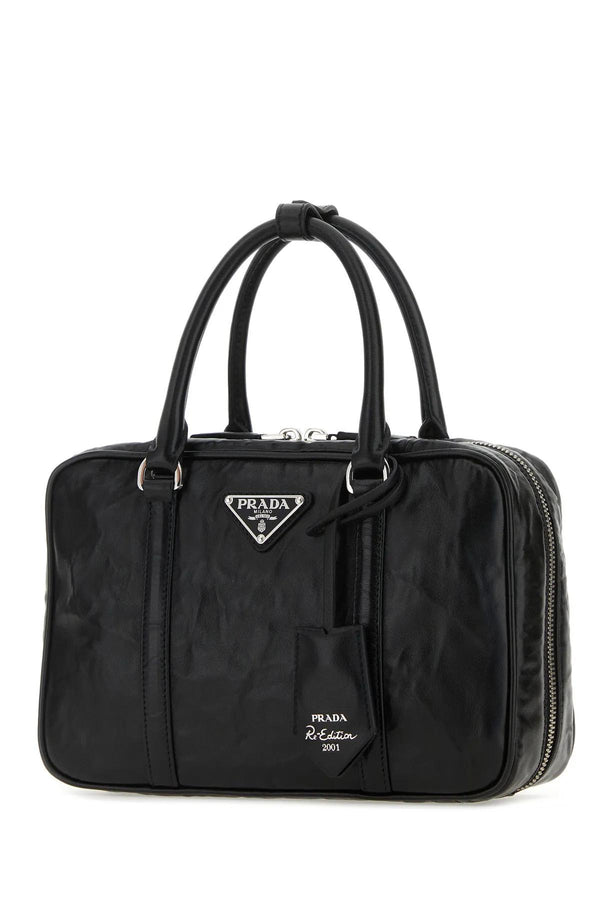 Prada Black Nappa Leather Handbag - Women