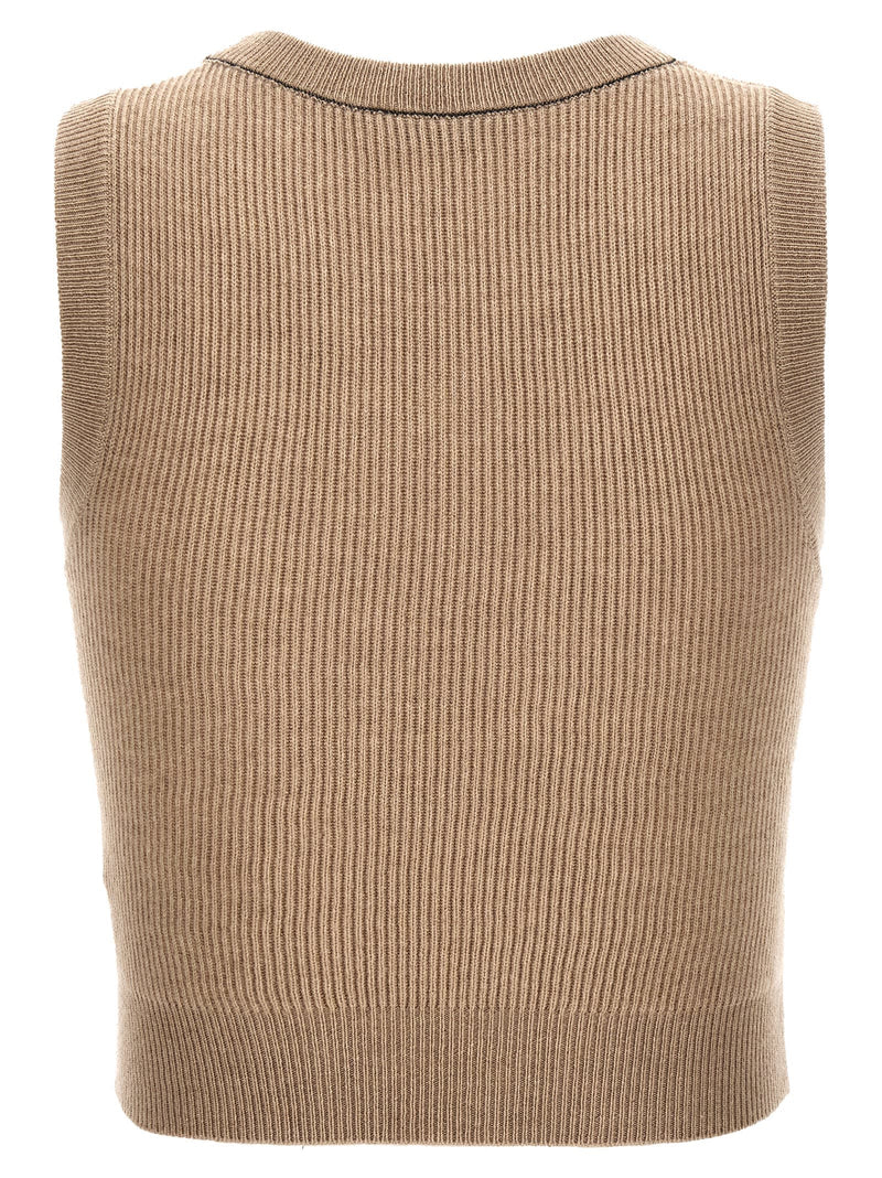 Brunello Cucinelli Cashmere Knit Top - Women