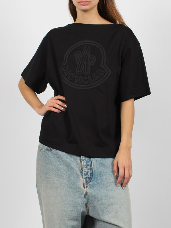 Moncler Embroidered Logo T-shirt - Women