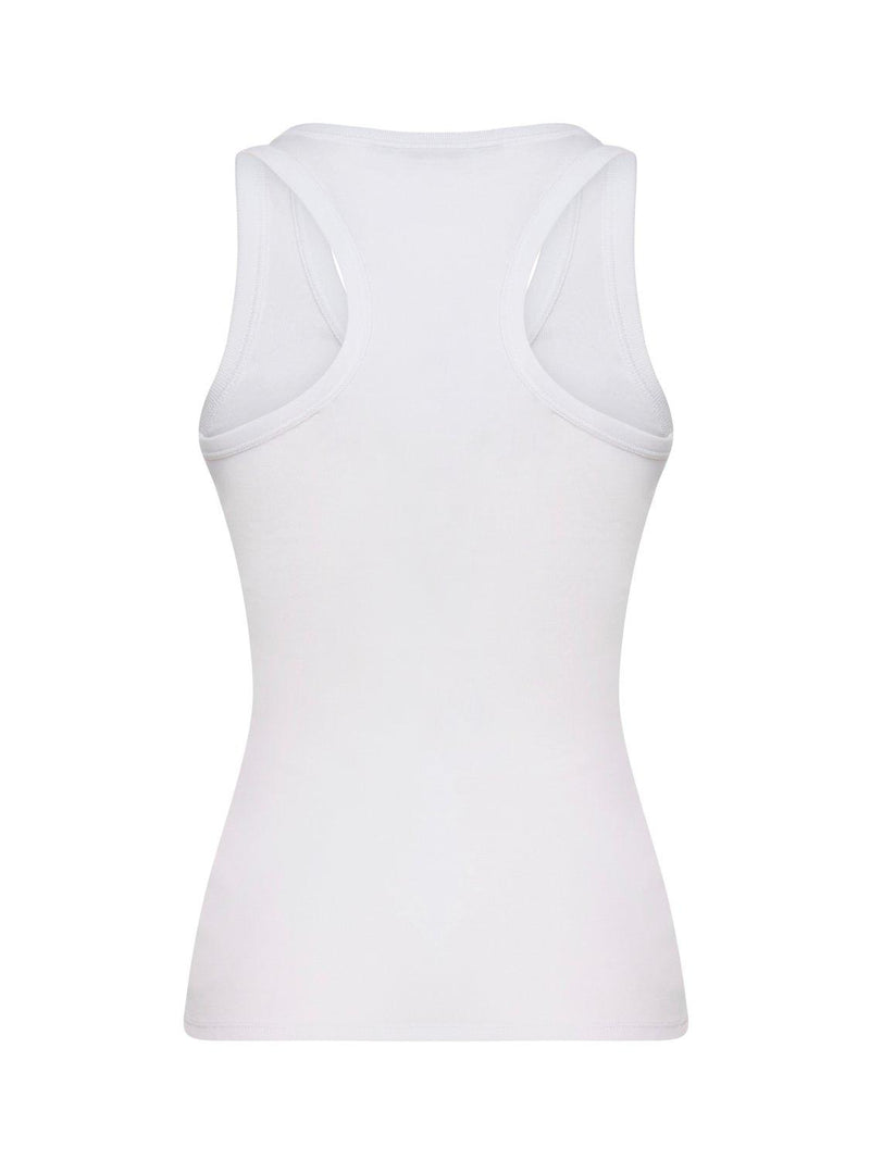 Stella Mccartney Logo Embroidered Tank Top - Women