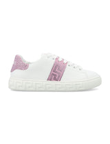 Versace Crystal Greca Sneakers - Women