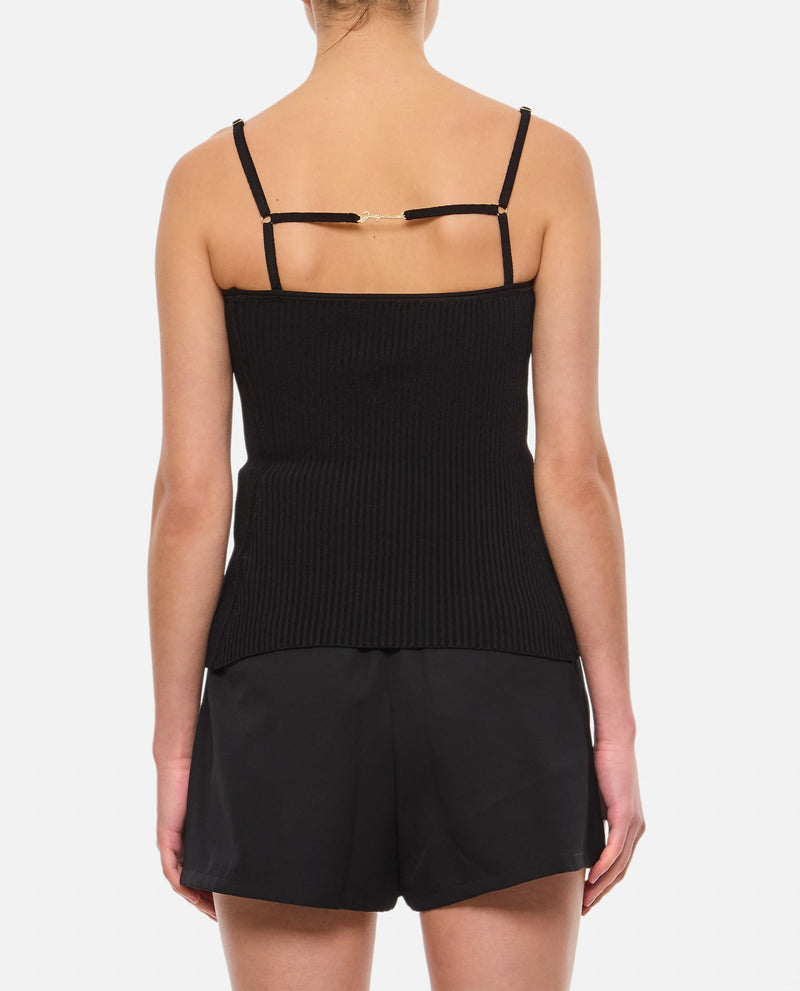 Jacquemus Ribbed Knit Top - Women