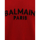 Balmain Logo Wool Sweater - Men - Piano Luigi