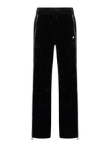 AMIRI Black Crushed Velvet Track Pant - Men