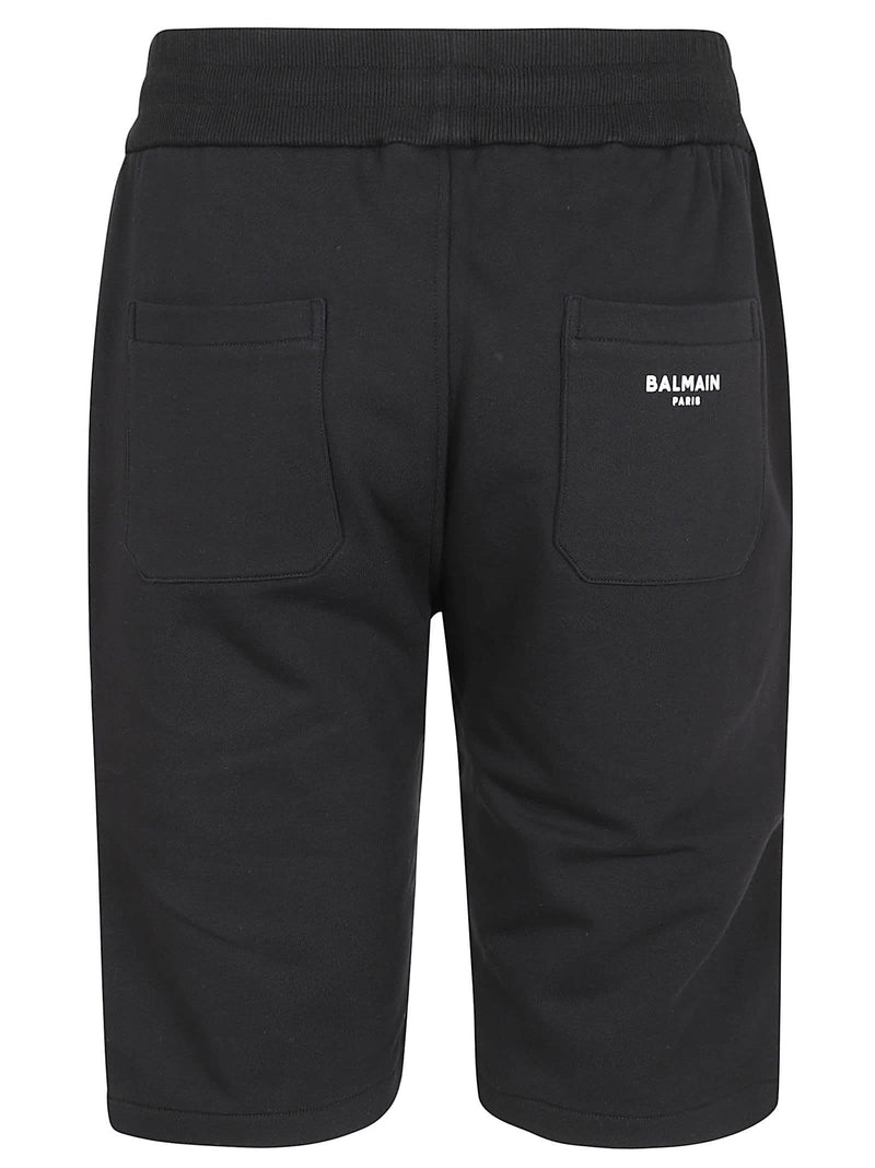 Balmain Flock Bermuda Shorts - Men