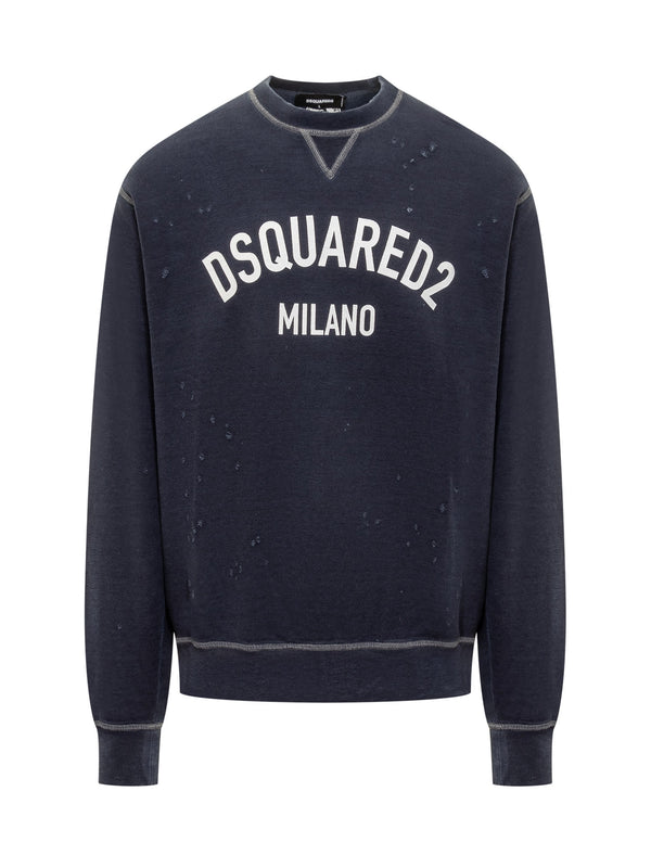 Ruined Sweatshirt Dsquared2 - Men