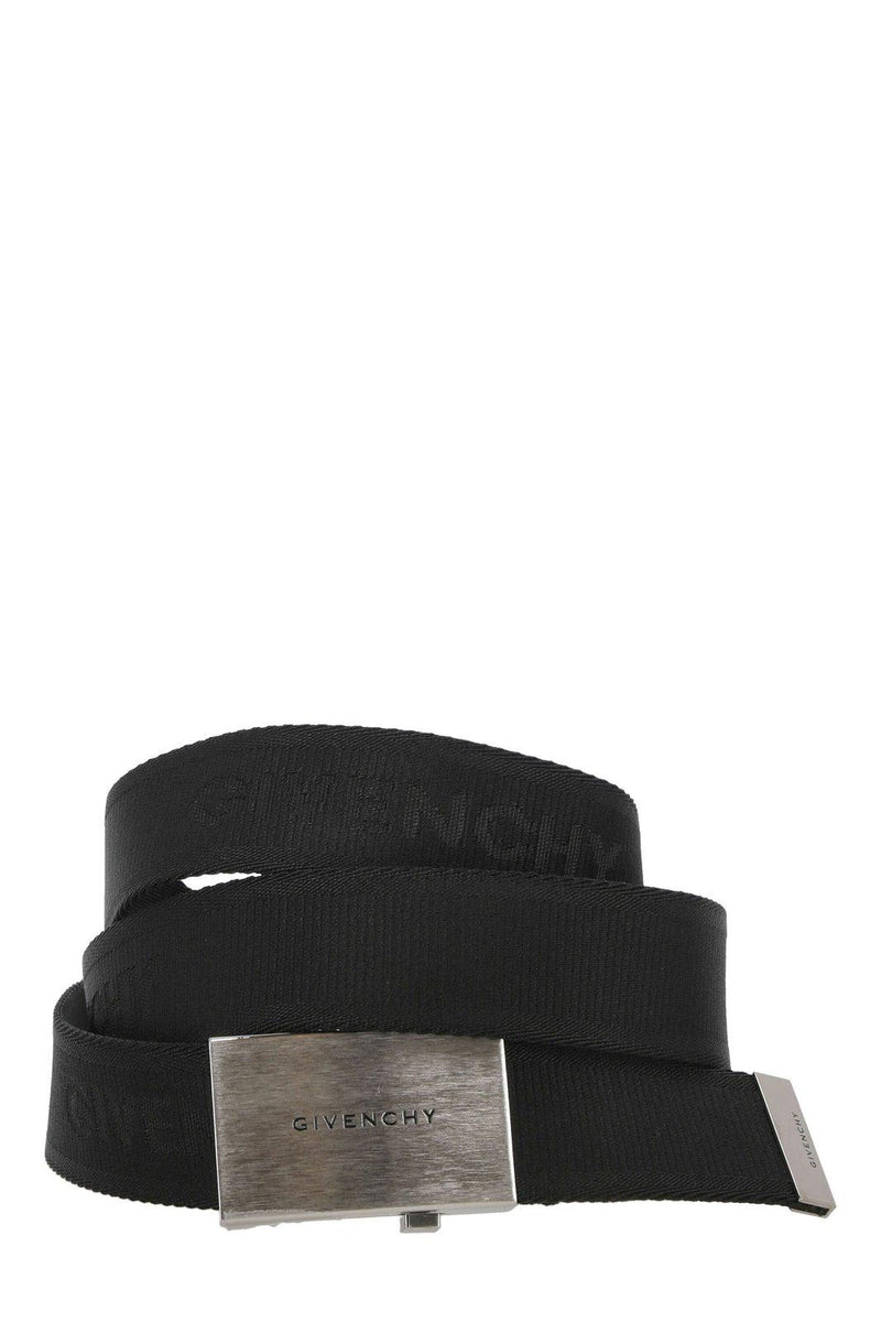 Givenchy Logo Engraved Skate Belt - Men