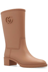 Gucci Logo Plaque Boots - Women