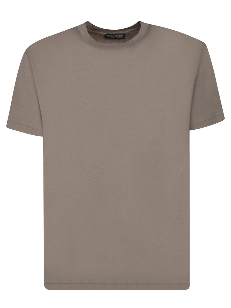 Tom Ford Basic Military Green T-shrit - Men - Piano Luigi