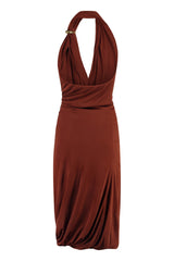 Bottega Veneta Draped Jersey Dress - Women