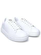 Versace White Leather Sneakers - Men