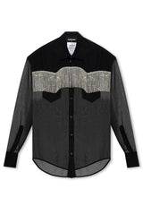 Dsquared2 Fringed Long-sleeved Shirt - Women