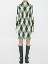 Burberry Argyle Motif Dress - Women