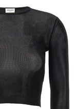 Saint Laurent Viscose Crop Top - Women