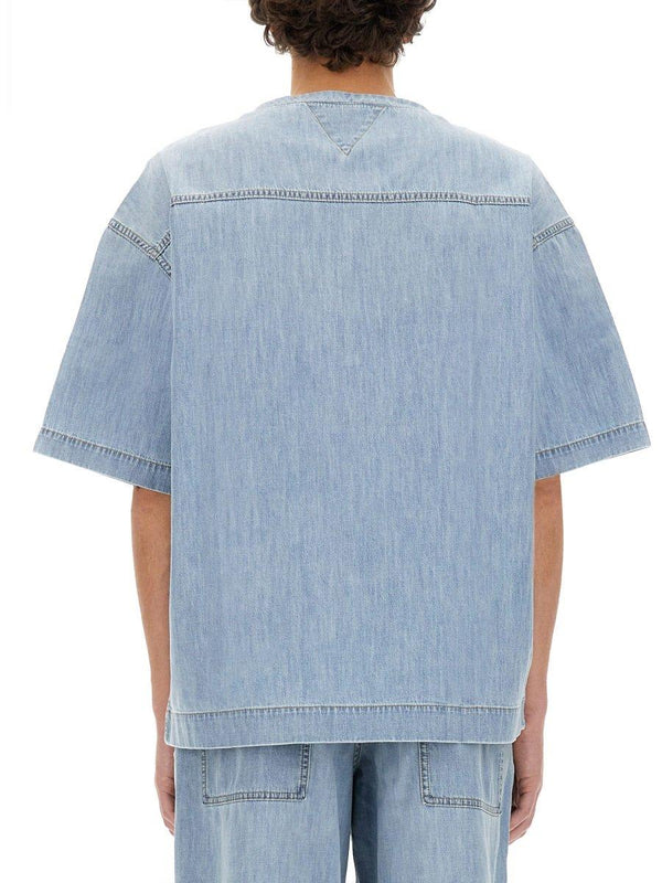 Bottega Veneta Light Bleached Denim T-shirt - Men